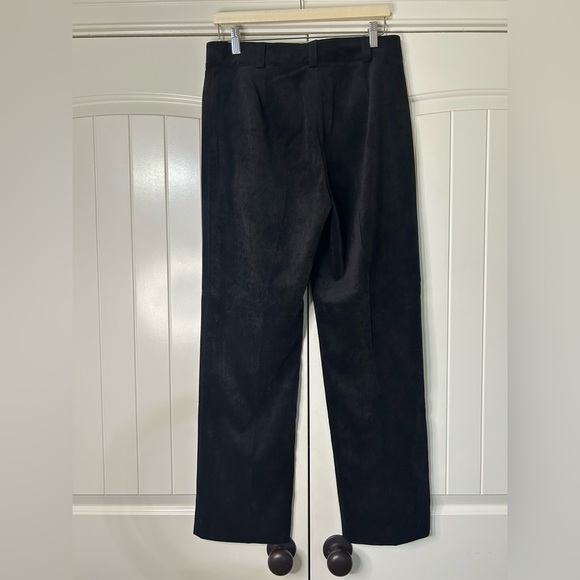 Kim Rogers Black Corduroy Wide Leg Pants. Size 10. - Picture 2 of 5